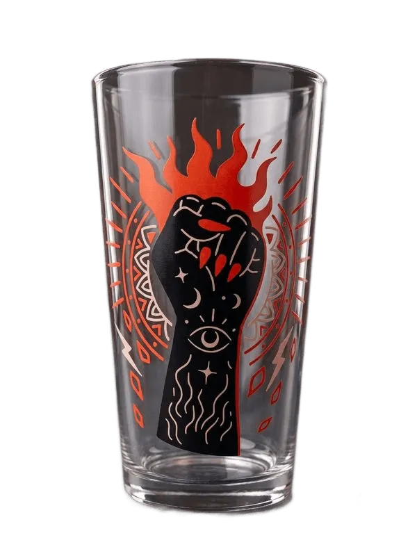 Verre RAGE AGAINST THE MACHISM
